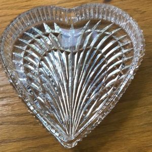 A beautiful Waterford Heart Crystal